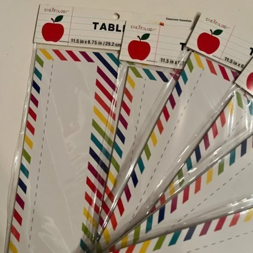 Table Tents - Lot of SIX packs from Creatology (36 tents total). NIP‎